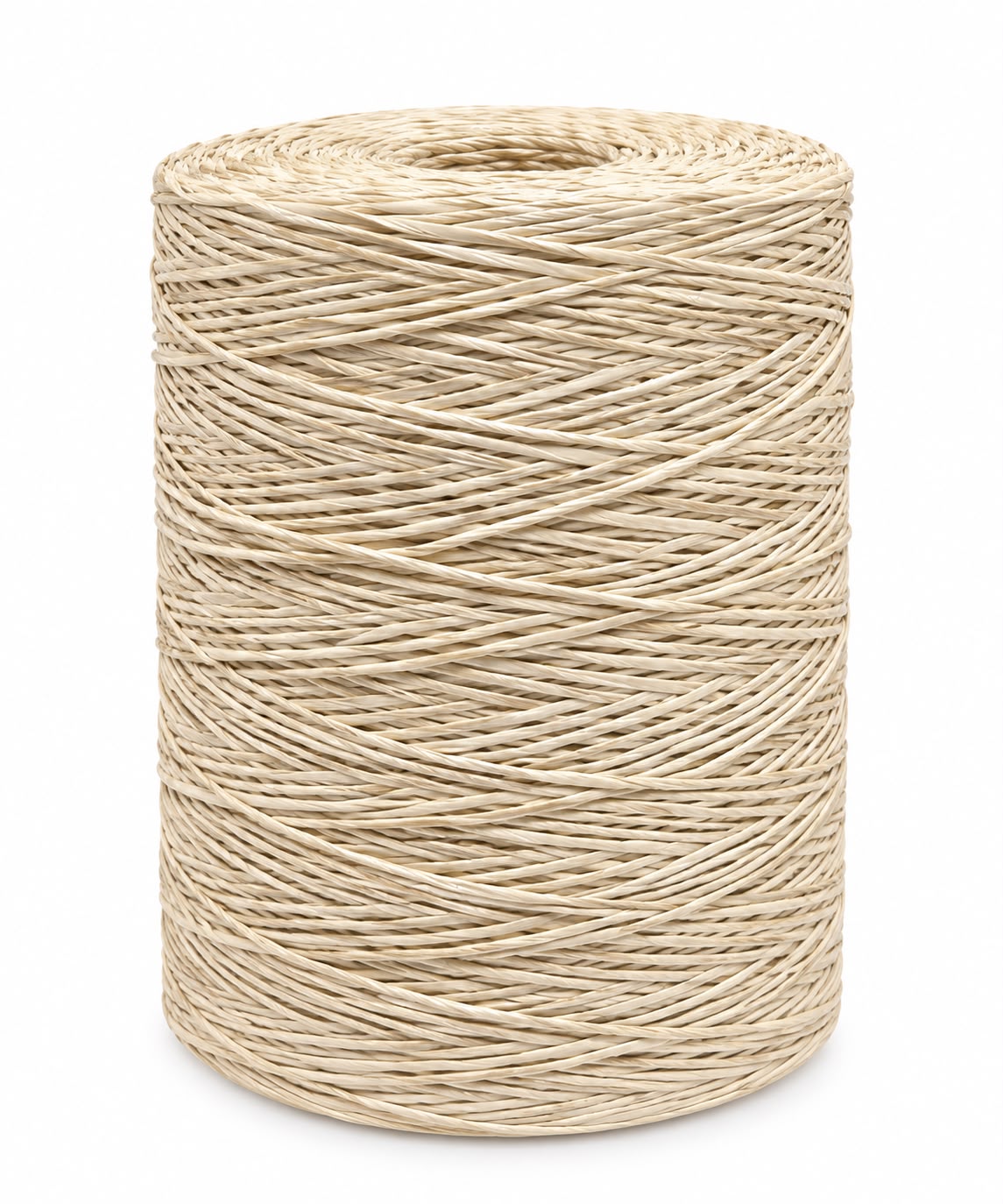 Bobina de rafia natural
